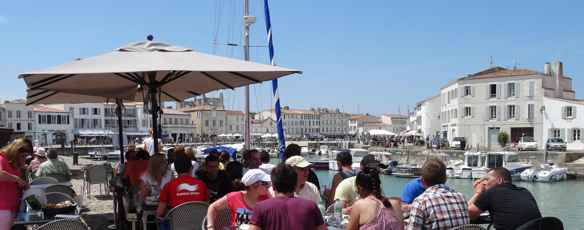 Déjeuner à Saint-Martin de Ré